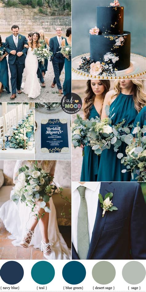 navy blue color scheme wedding.